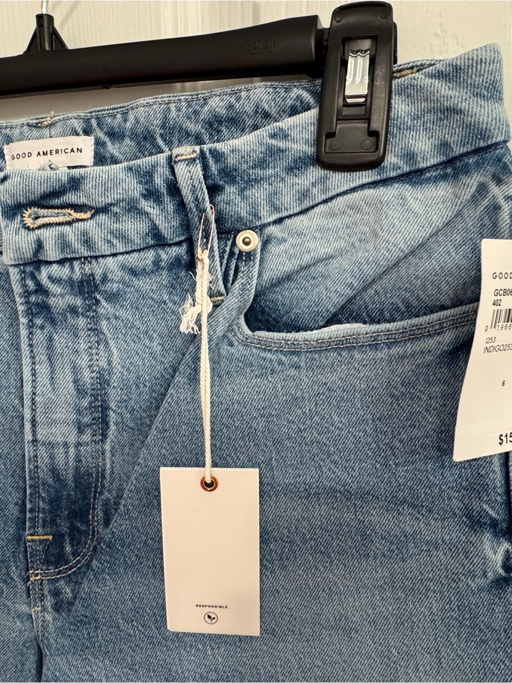 Good American Light Blue Denim Jeans